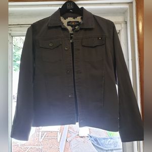 Lucky Brand grey denim jacket szM